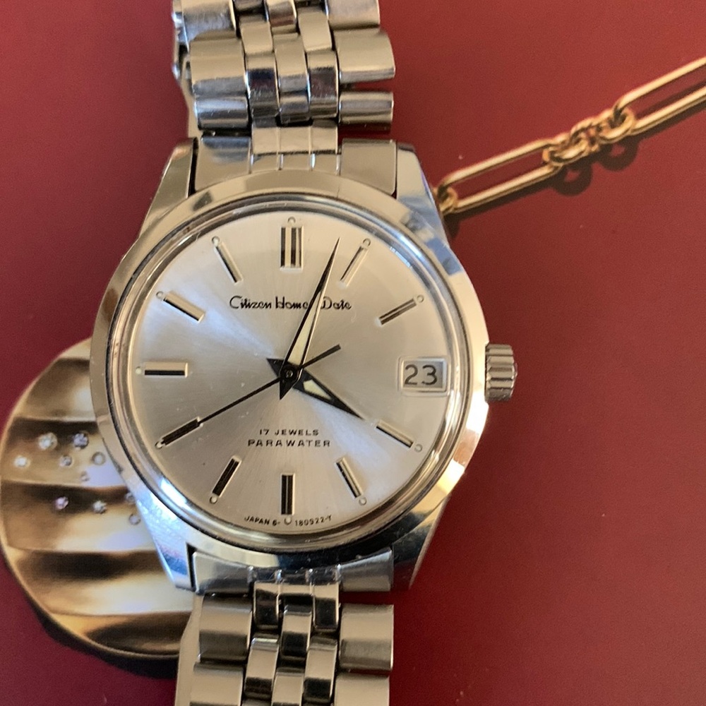 Citizen Homer Date vintage